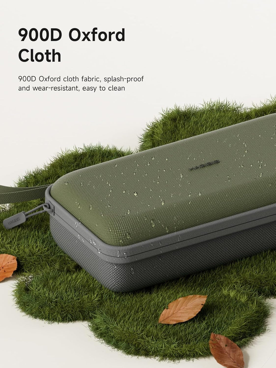 Hagibis Electronics Organizer Travel Case Cable Organizer Bag Pouch Portable Waterproof Carry Case for Cable, Charger,Power Bank, SD Card, Mouse, USB Flash Disk (DPB03 Green)