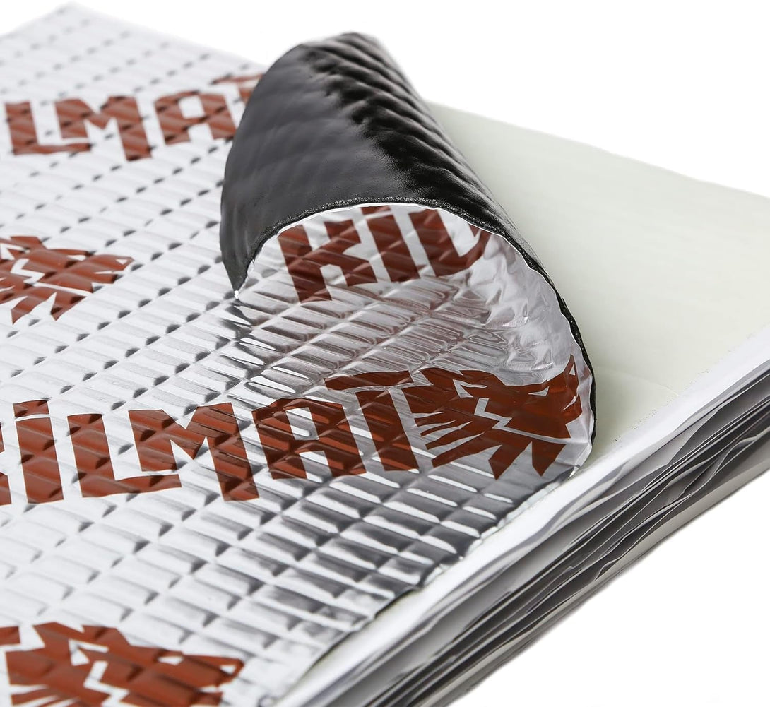 80 Mil 18 Sqft Car Sound Deadening Mat, Butyl Automotive Sound Deadener, Audio Noise Insulation and Dampening