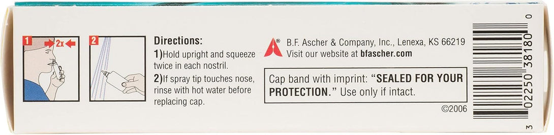 AYR Allergy & Sinus Hypertonic Saline Nasal Mist, White, 1.69 Fl Oz