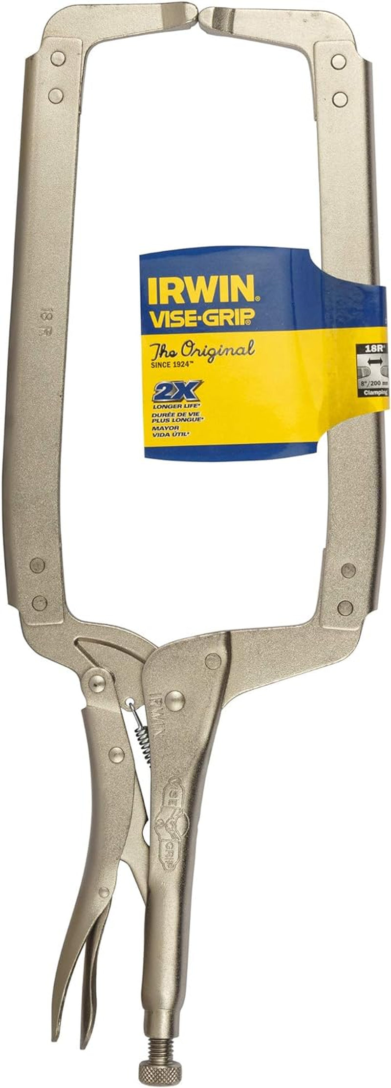 IRWIN VISE-GRIP Original C-Clamp, Locking, 18-Inch (21)