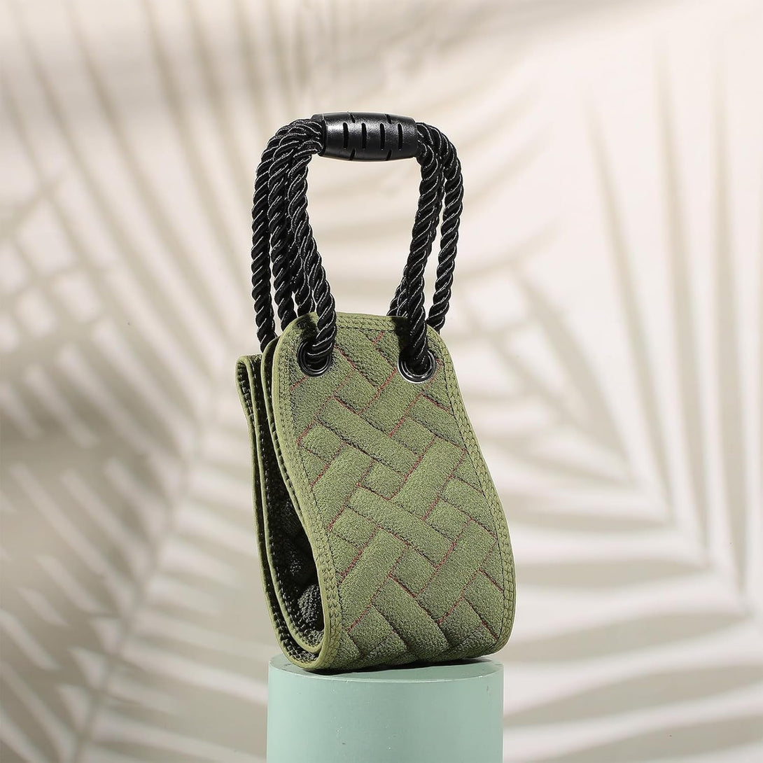 Long Body Scrubber Man Back Shower Double-Sided Exfoliating Body Scrubbers Exfoliating Cloth with Long Upgraded Handled Shower Scrubber for Men Bath Exfoliator