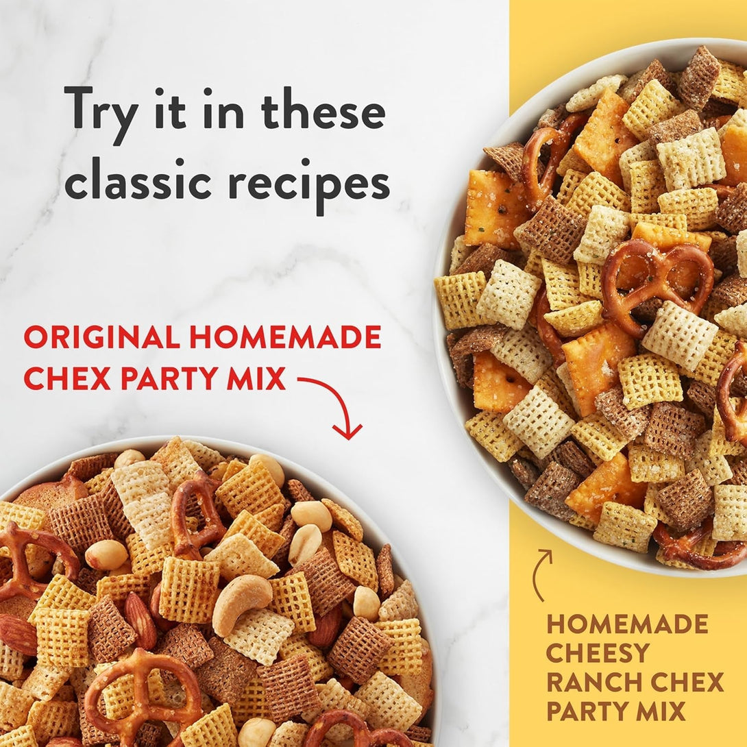 Wheat Chex Breakfast Cereal, Homemade Chex Mix Ingredient, 14 Oz