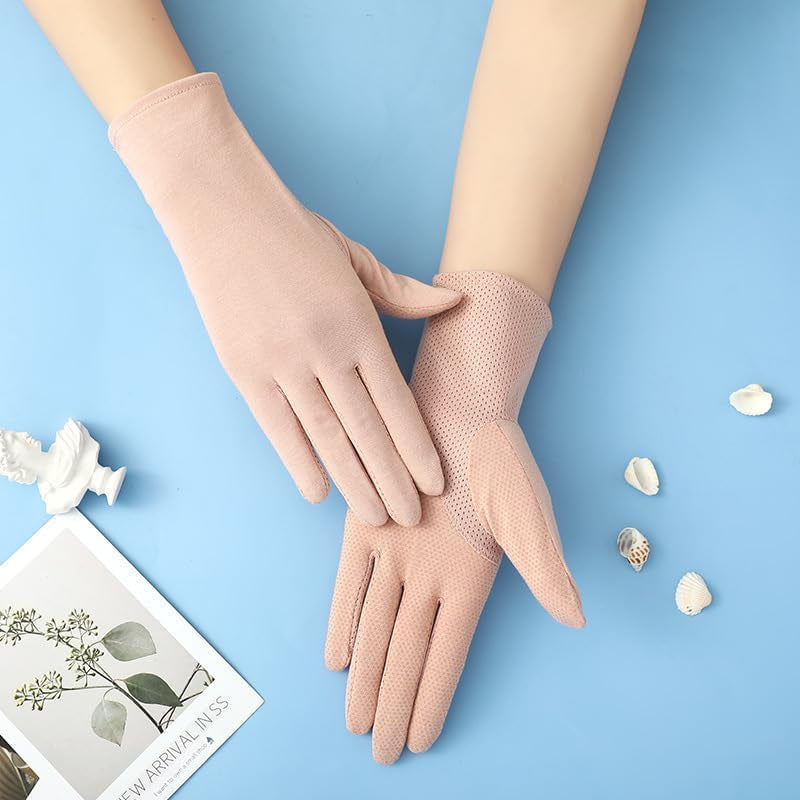 Women-Sun UV Protection Gloves - Full Finger Touchscreen Non Slip-Breathable Summer Outdoor Cycling Hiking Glove