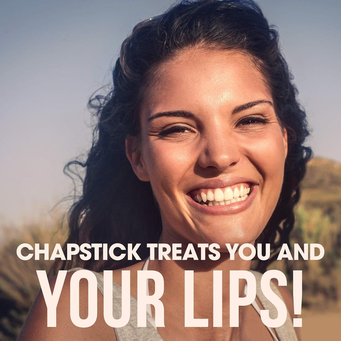 Chapstick Moisturizer 2-In-1 Lipcare SPF 15, Original, Black Cherry, Cool Mint, 3-Pack – Sunscreen Lip Balm with Aloe Vera and Vitamin E, 0.15 Oz Ea