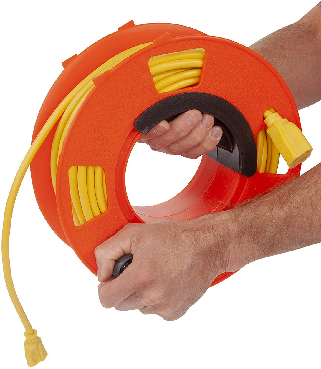 Bayco KW-110 Cord Reel, Orange