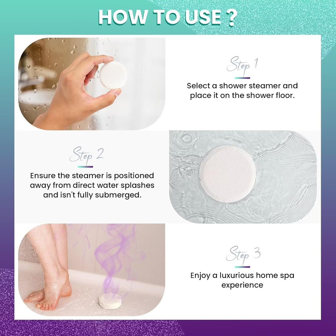 Shower Steamers Aromatherapy - Birthday Gifts for Women, 8 Pack Shower Bombs with Essential Oils, Stress Relief Spa Gifts for Women Mom, Graduation Gifts for Her Him