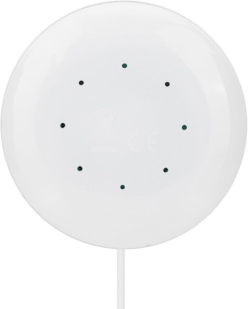 ASHATA Portable Pillow Speaker, Mini Stereo Speaker with 3.5Mm Aux Plug for MP3, Phone, CD Player, Etc (White)