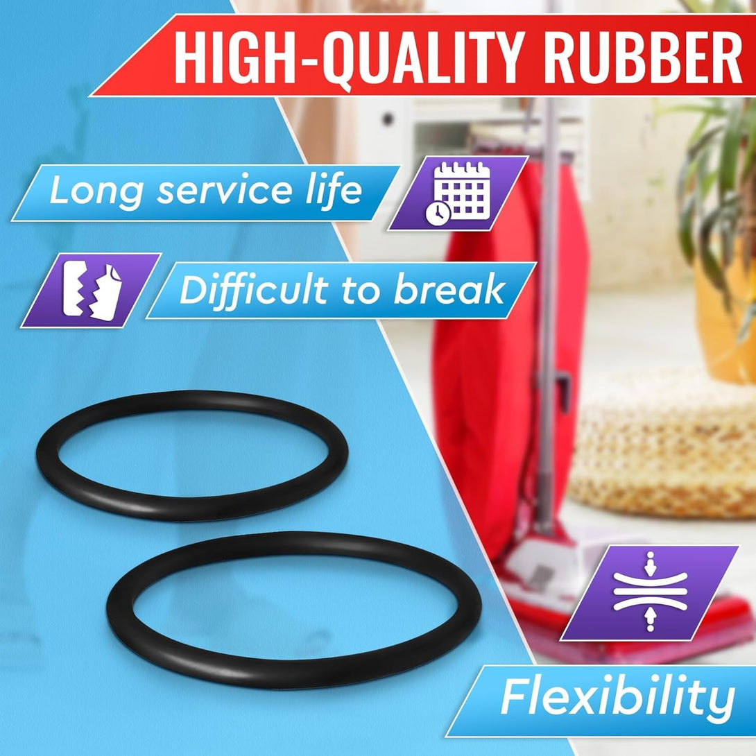 6Pcs Sanitaire Vacuum Belts - Sanitaire Vacuum Parts - Durable, Flexible, Easy Installation, Long Service Life - Compatible with SC679K, SC684, SC688, SC689, SC886, SC887, SC888, SC9050D, 1934, 1950