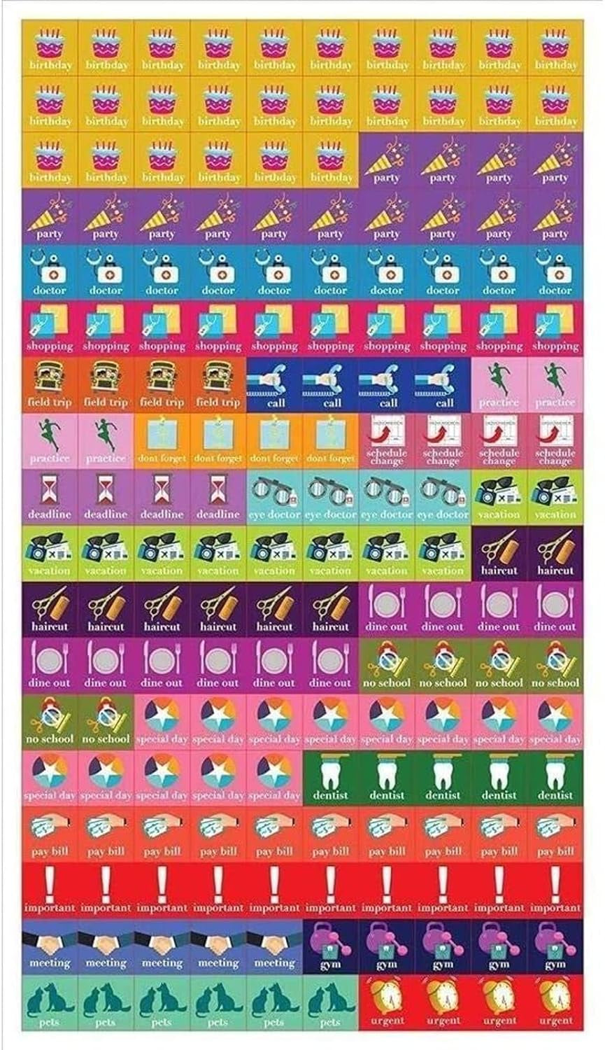2025 Square Wall Calendar, Demotivation, 16-Month Funny Corner Theme with 180 Reminder Stickers (12 X 12 In)