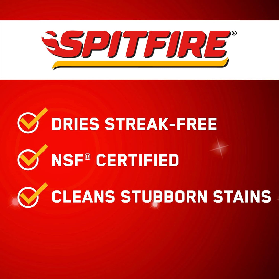 Spitfire CBD540045 Professional All Purpose Power Cleaner, Heavy Duty Degreaser Removes Resin, Paint, Oil, Ink, Gum, Pine Scent, Ready-To-Use Refill, 1-Gallon