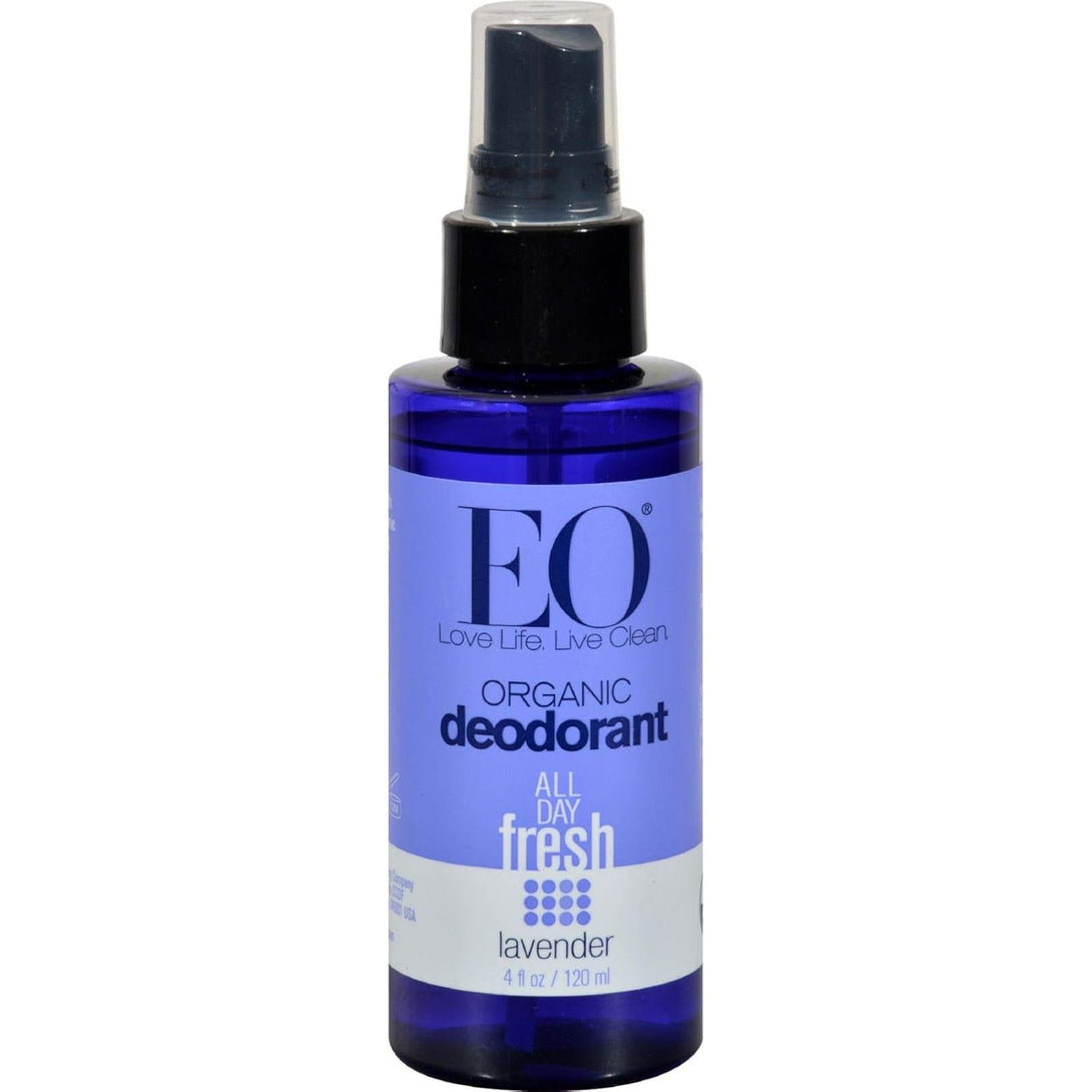 EO Organic Deodorant Spray, Lavender, 4 Oz