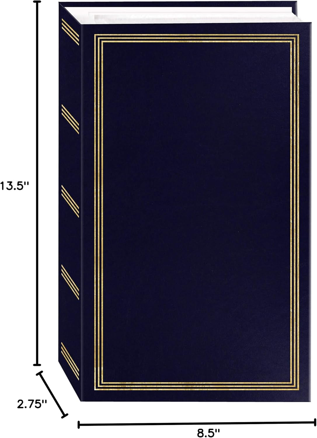 Pioneer Photo Albums STC-504 Navy Blue Photo Album, 504 Pockets 4"X6", 1 Count (Pack of 1)