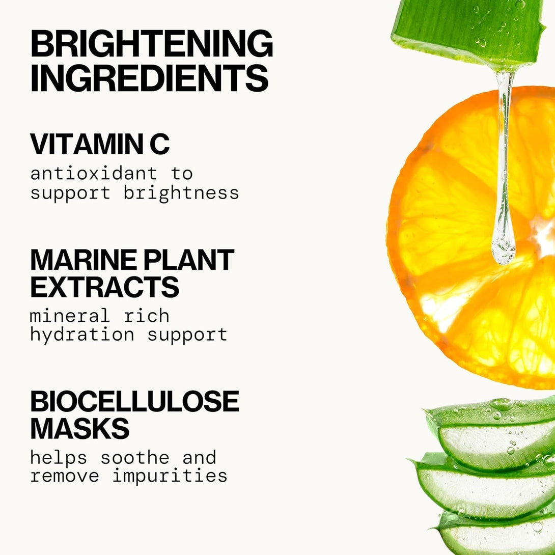 Pacifica Undereye Spot Serum Mask – Bright Eye Vitamin C Mask for Dark Circles & Hydration, Brightening under Eye Treatment, Vegan & Cruelty-Free, 1 Pack