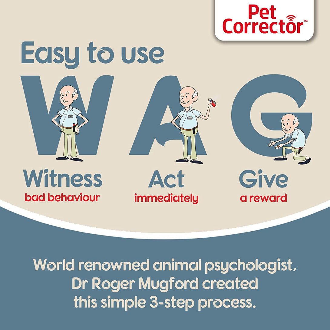 PET CORRECTOR Dog Trainer, 200Ml. Stops Barking, Jumping Up, Place Avoidance, Food Stealing, Dog Fights & Attacks. Help Stop Unwanted Dog Behavior. Easy to Use, Safe, Humane and Effective.