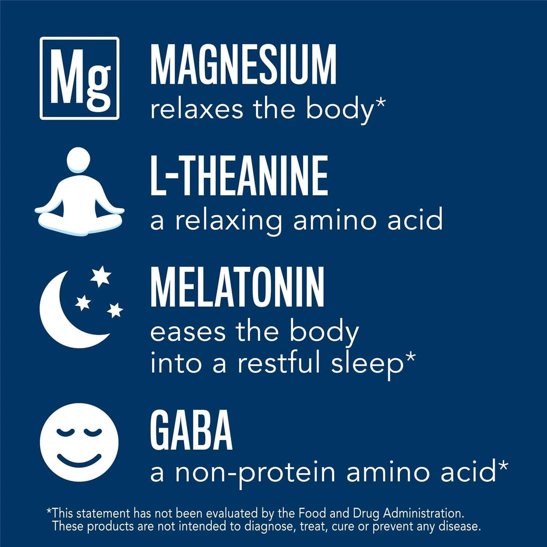Natural Vitality Calm Sleep Magnesium Supplement, Melatonin & Magnesium Citrate, Sleep Aid Capsules, Gluten Free, Vegan, Non-Gmo, Helps the Body Ease into Sleep, 120 Capsules