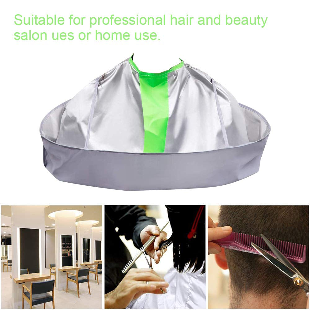 Professional Hair Cutting Cape Salon Barber Cape Waterproof Haircut Umbrella Catcher Hairdresser Gown Apron Men Women Hairdressing Supplies