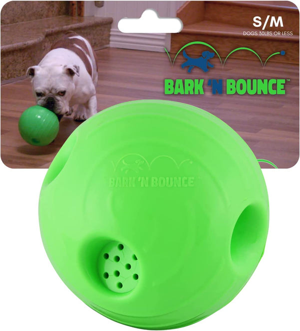 MISTIC COOL Bark N Bounce: the Interactive Dog Toy Ball That Bounces and Laughs, Engaging Your Dog'S Natural Instincts | Small/Medium 3.75In | Dogs 30Lbs and Under