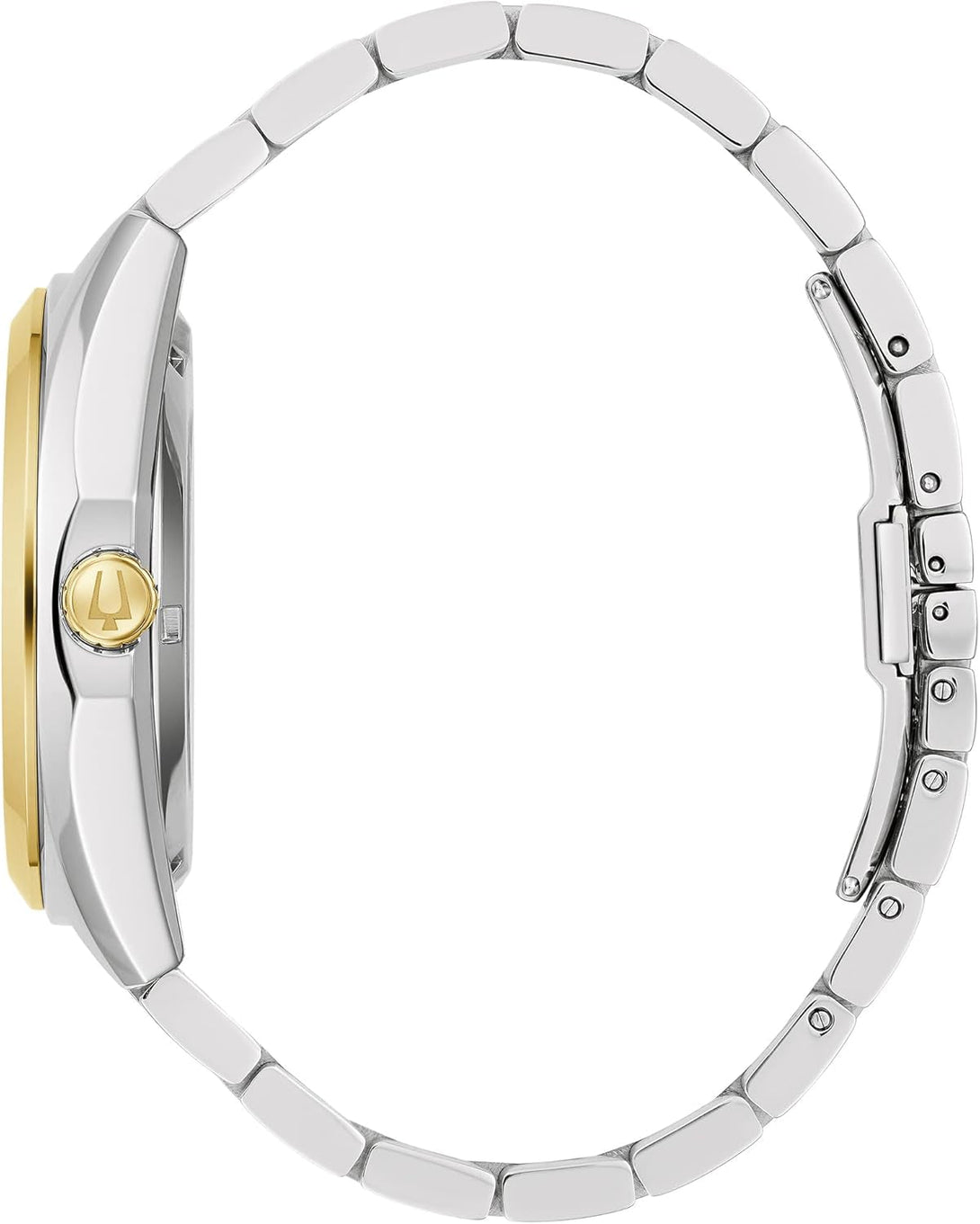 Bulova Men'S Classic Surveyor 3-Hand Automatic Watch, Hack Feature, Luminous Hand, Open Aperture, Screw-Back Case, 42Mm