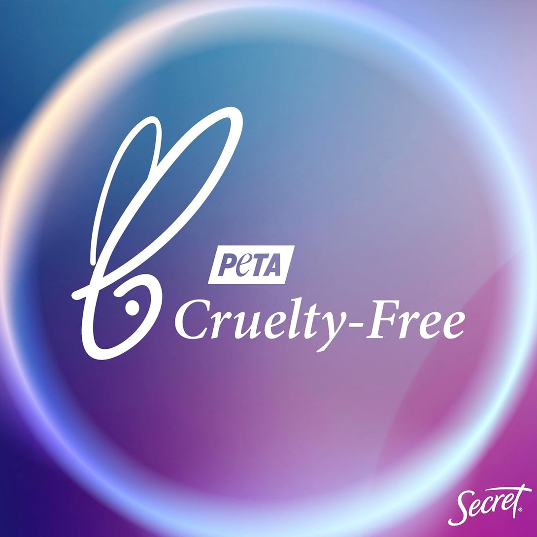 Secret Whole Body Deodorant Cream for Women, Peach & Vanilla Blossom Scent, Aluminum Free Deodorant, 72 HR Odor Protection, 3.0 Oz