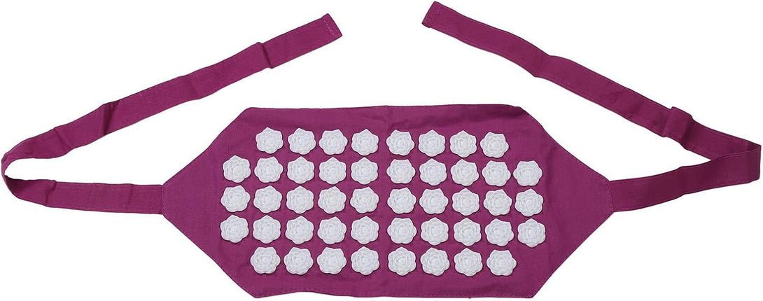 Acupressure Massage Belt, Relaxing Acupressure Belt Cotton Fabric Antistress ABS Flower Shape Acupressure Mat for Home
