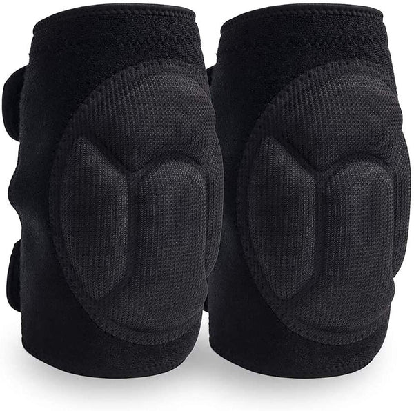 Knee Pads Comfortable Non-Slip, Thick Extra Foam Cushion for Scrubbing Floors, Gardening, Yoga & Construction, Soft Inner Liner, Strong Double Straps and Adjustable Easily（L）