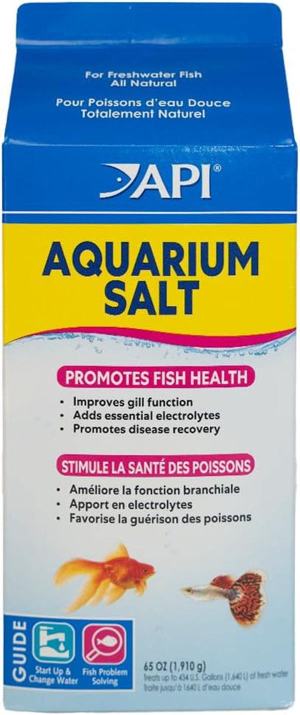API AQUARIUM SALT Freshwater Aquarium Salt 67-Ounce Box (Packaging May Vary)