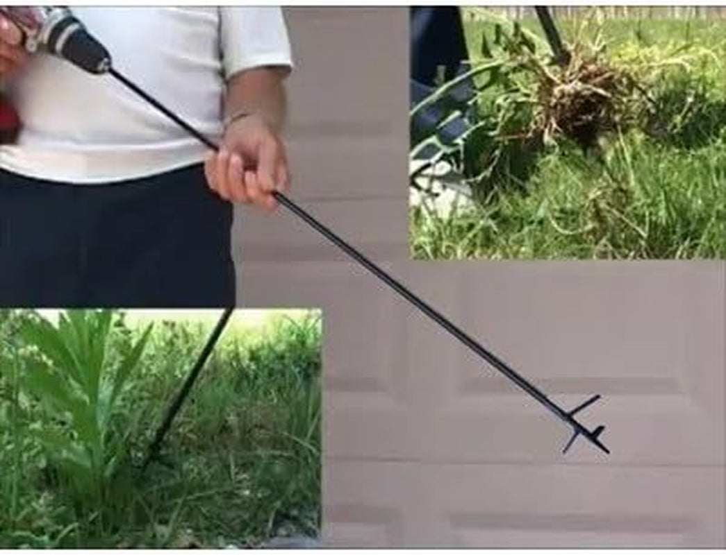 Weed 'N Till Drill-Powered Weeder and Tilling Tool