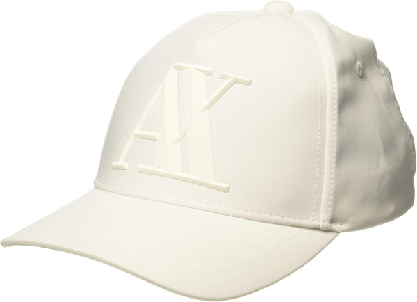 Armani Exchange Men'S Rubber Logo Hat