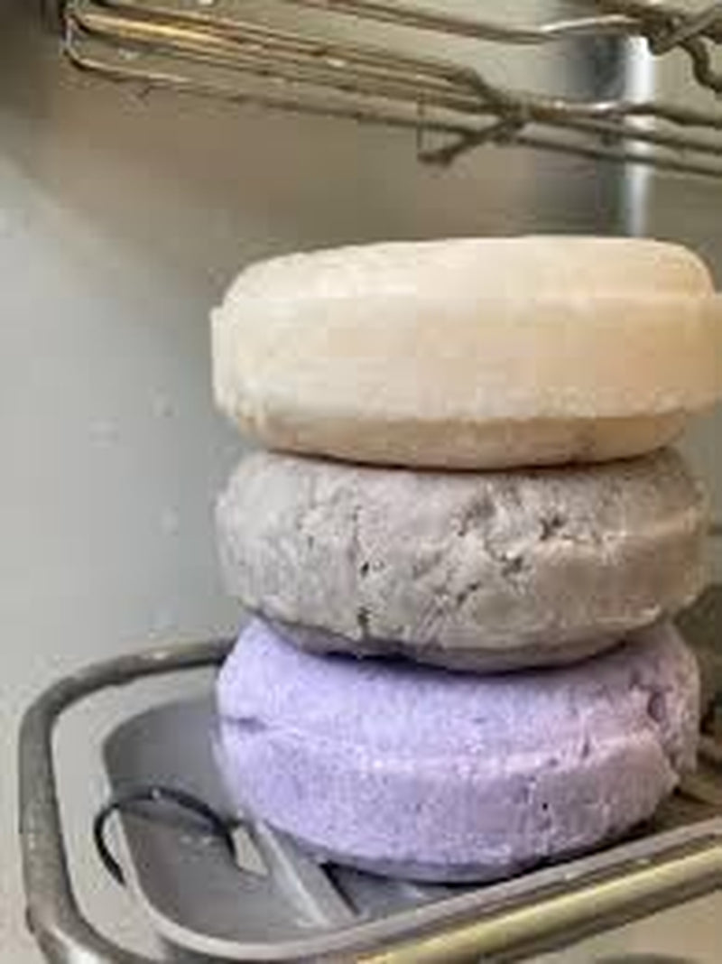 4 Oz Goat Milk Solid Shampoo Bar Hair Care Plastic-Free All Hair Types Gentle Natural Cleanse Long Lasting Zero Waste Plastic Free Scented
