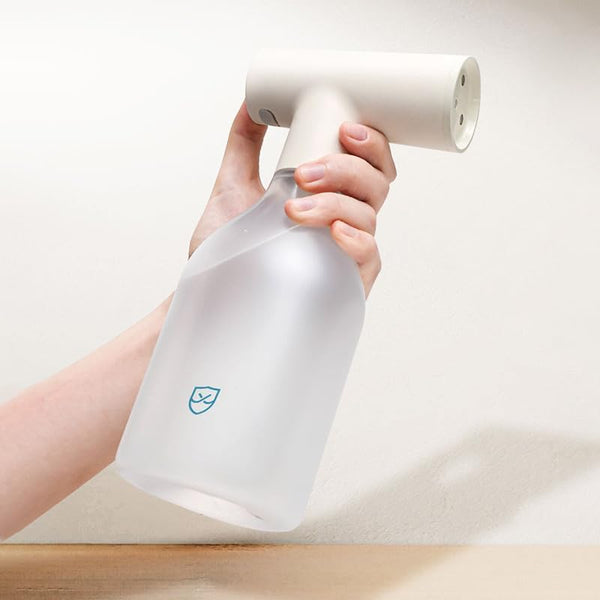 16.9Oz Portable Electric Spray Gun - Auto Sensing, Refillable, Fine Mist for Pets & Home Hygiene