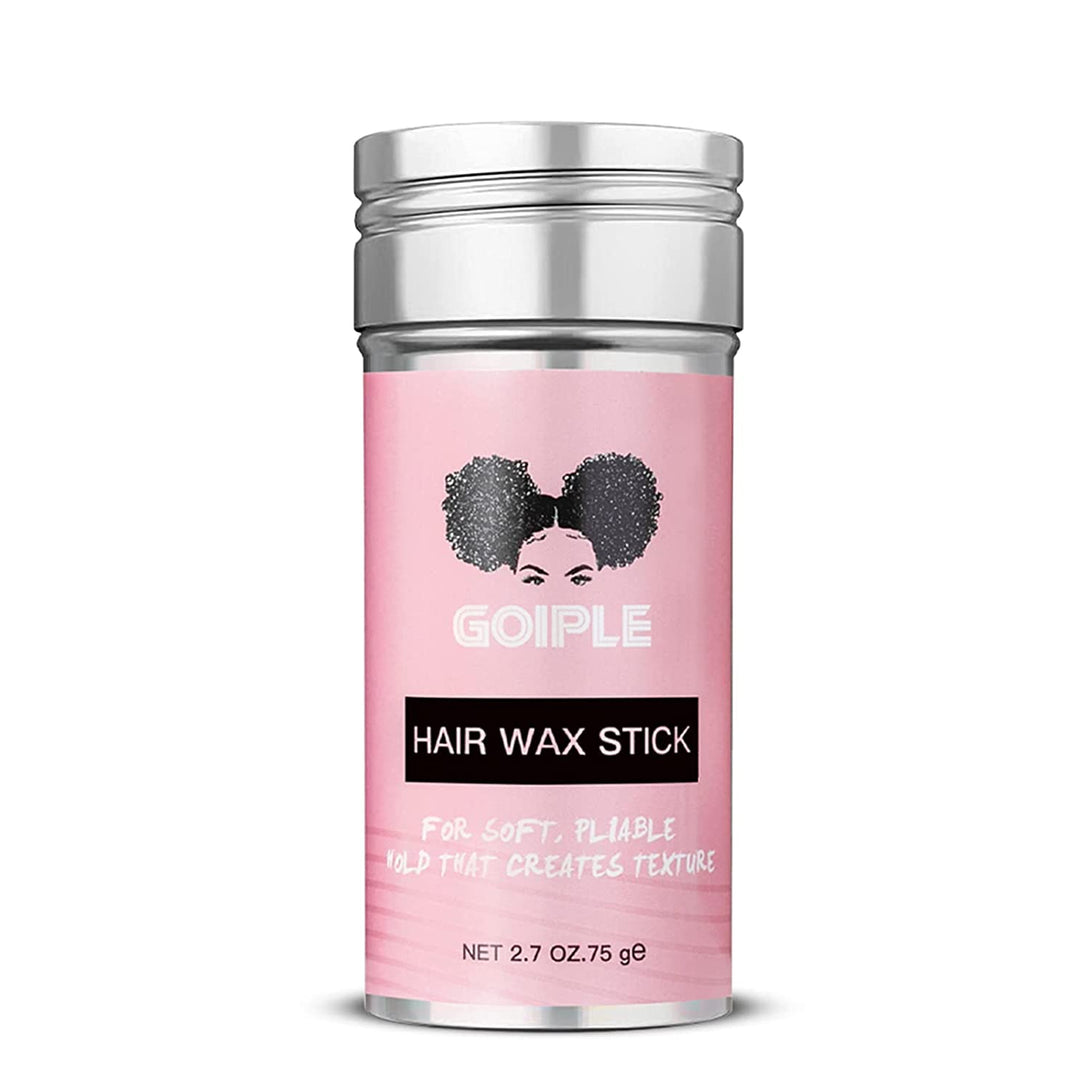 Wax Stick for Hair, Pomade Long-Lasting Wax, Smoothing & Slick Stick for Wigs, Styling Waxes for Fly Away & Edge Frizz Hair (2.7 Oz)