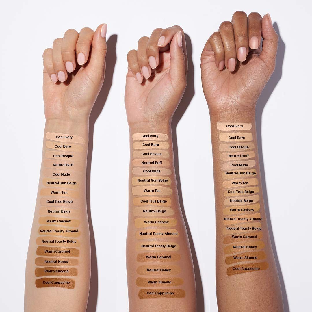 Almay Skin Perfecting Comfort Matte Foundation, Hypoallergenic, Cruelty Free, -Fragrance Free, Dermatologist Tested Liquid Makeup, Cool Nude