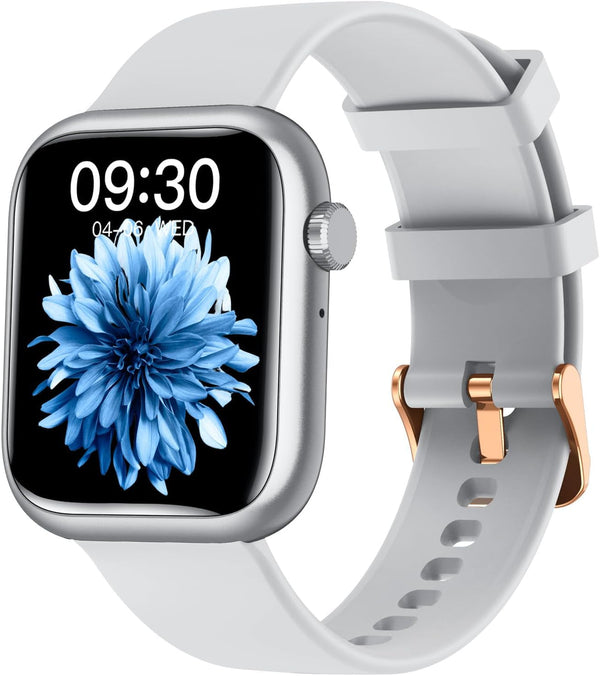 Smartwatch Women for Android Phones Ios: Smart Watches for Women Fitness Tracker 1.83" Touchscreen Waterproof Smartwatches Lady with Answer/Make Call Blood Pressure Heart Rate Sport Pedometer Monitor