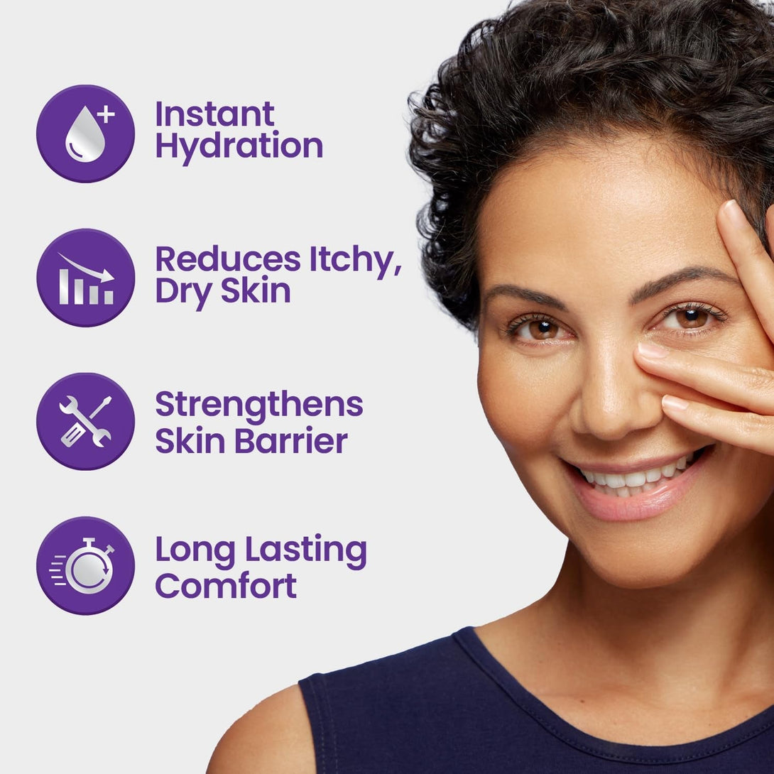 Optase LIFE Sensitive Eye Daily Renewal Cream, 15Ml - Fast-Acting, Preservative-Free Hydrating Eye Cream for Dry, Sensitive Skin - Lightweight, Non-Sticky - with Ionized Water - Eye Doctor Approved