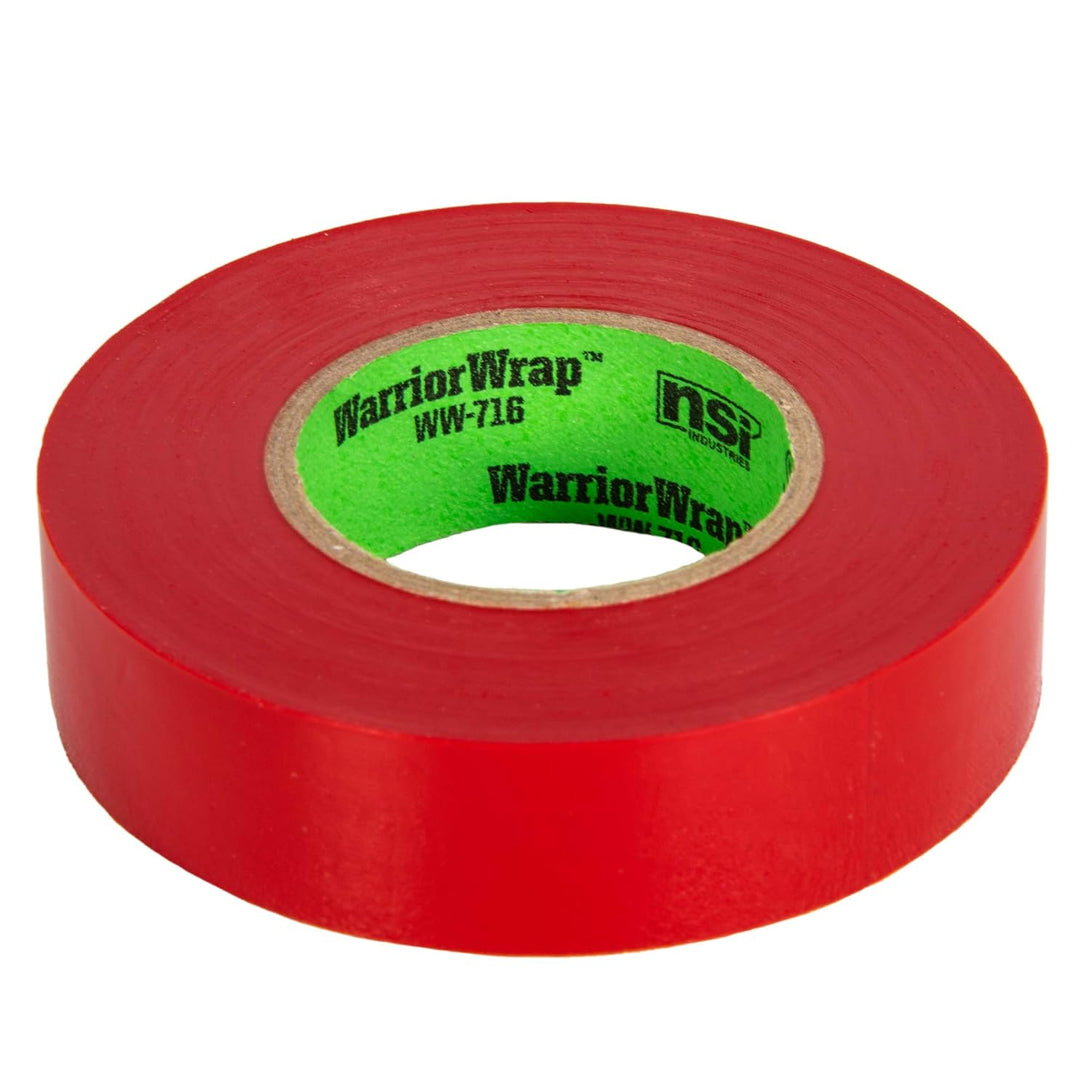 Warriorwrap General 3/4 In. X 60 Ft. 7 Mil Vinyl Electrical Tape, Red