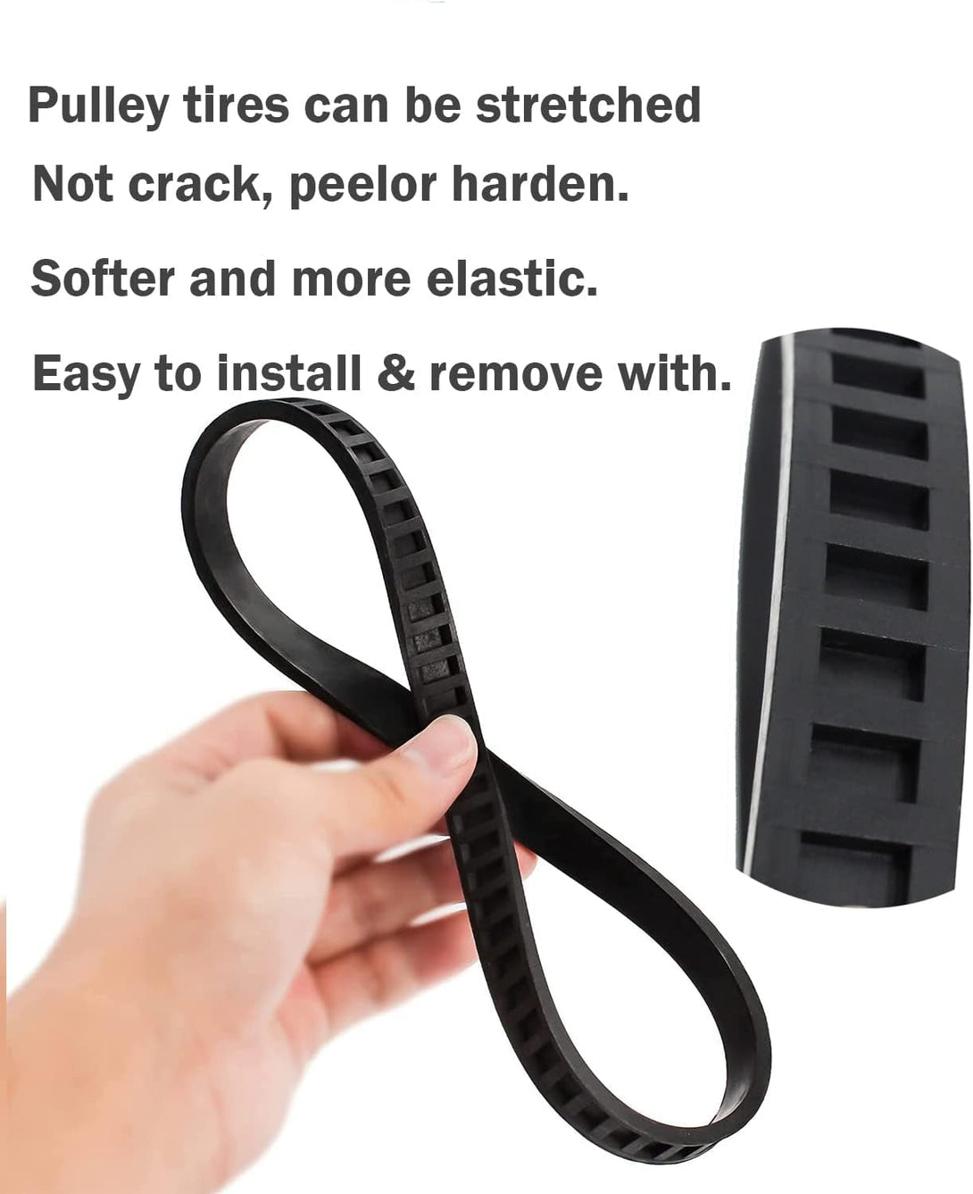 650721-00 Dewalt Bandsaw Tires for Dewalt Band Saw Tires DWM120 A02807 DCS374 DW328K - 2 Pack