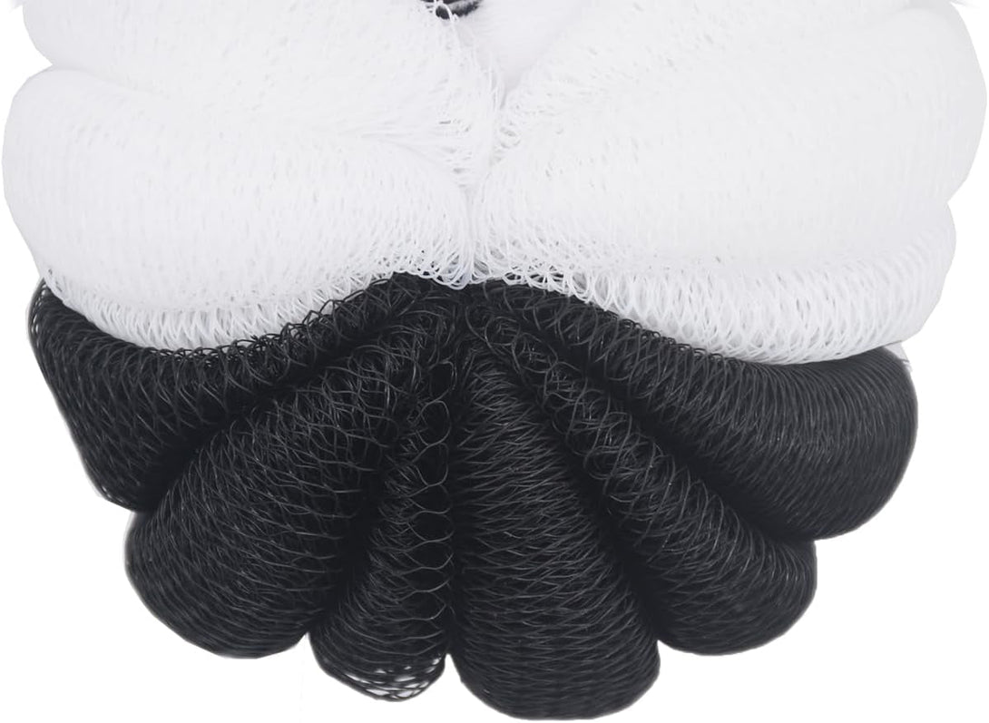 Cute Animal Bath Loofahs Sponge Pouf Mesh Body Scrubber Shower Exfoliating for Women Kids Girls Boys