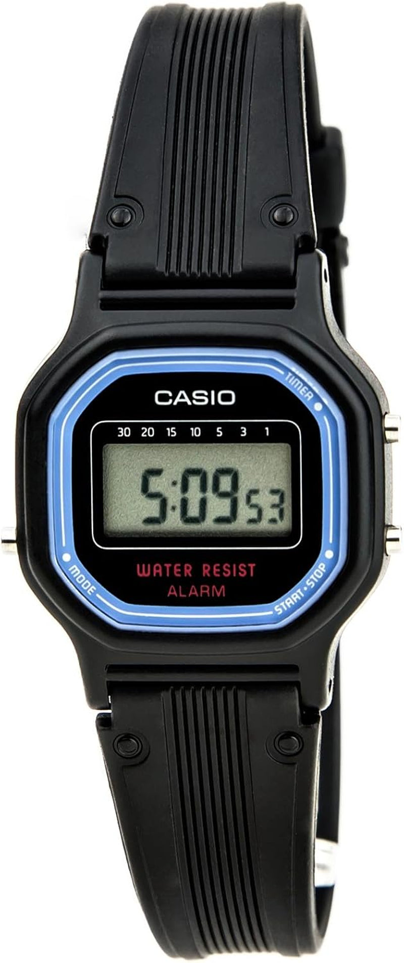 Casio Women'S Vintage LA11WB-1 Sport Black Resin Band Watch