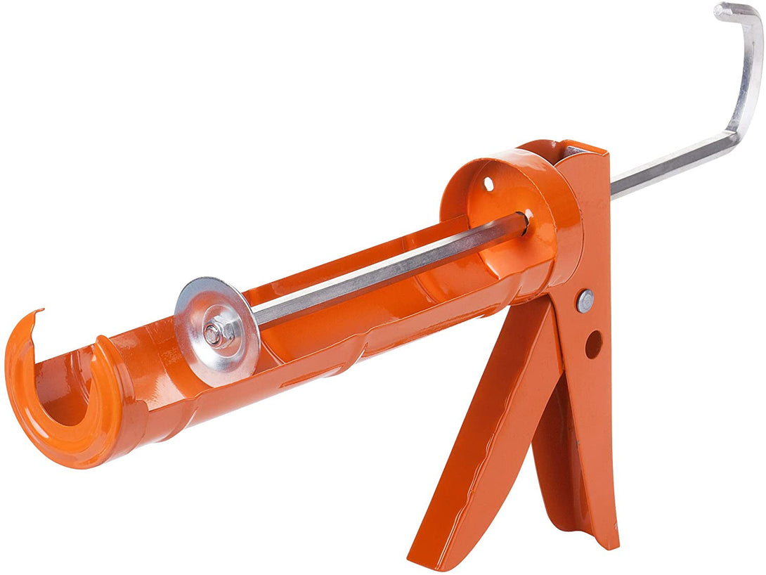 Bates- Caulking Silicone Gun, 10:1 Thrust Ratio, Hand Caulking Guns, No Drip