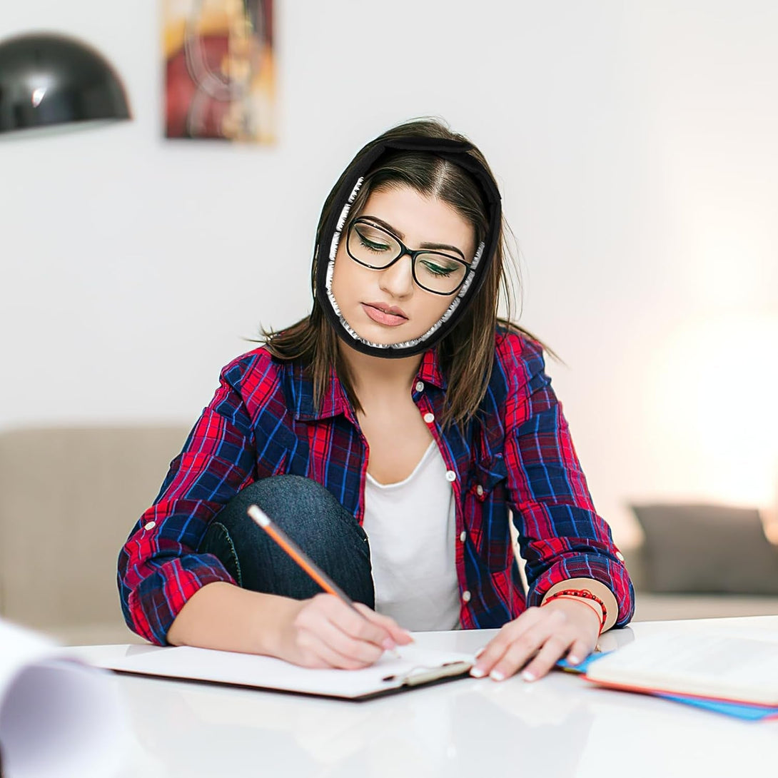 Acupressure Headband, Acupressure Wrap Belt Headband for Muscle Relaxation, Facial Skin Lift up and Chin up Belt Headband for Neck Head Muscle Stress Relaxation Meditation